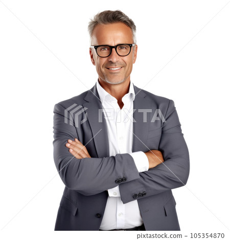 Businessman isolated 105354870