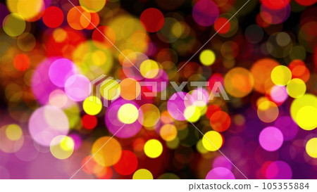 Abstract colorful bokeh 105355884