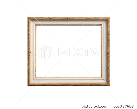 Wooden photo frame with AI generated image Wooden photo frame with AI generated image 105357698