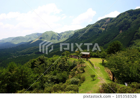 Aso's scenic spot Tagoyama Park 105358326