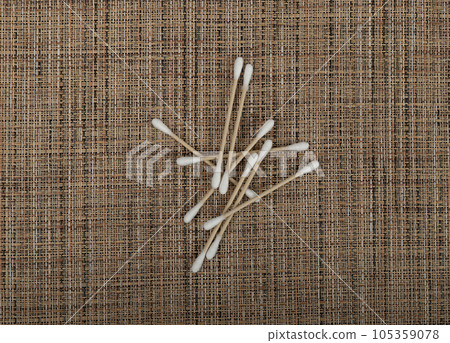 Cotton Swabs, Eco Natural Paper Ear Sticks, Biodegradable Hygiene Bud, Earwax Cleaner Swab, Ear Sticks 105359078