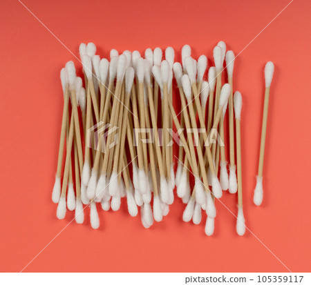 Cotton Swabs, Eco Natural Paper Ear Sticks, Biodegradable Hygiene Bud, Earwax Cleaner Swab, Ear Sticks 105359117