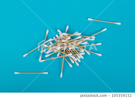 Cotton Swabs, Eco Natural Paper Ear Sticks, Biodegradable Hygiene Bud, Earwax Cleaner Swab, Ear Sticks 105359152