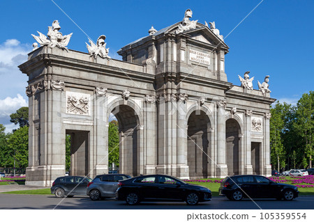 Alcala Gate in Madrid 105359554