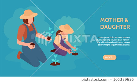 Motherhood Horizontal Banner 105359656