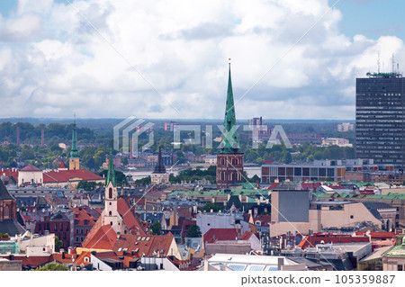 Aerial view of the Cathedral of Saint James in Riga Aerial view of the Cathedral of Saint James in Riga 105359887