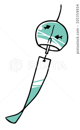 風鈴單色 風鈴單色 105359934