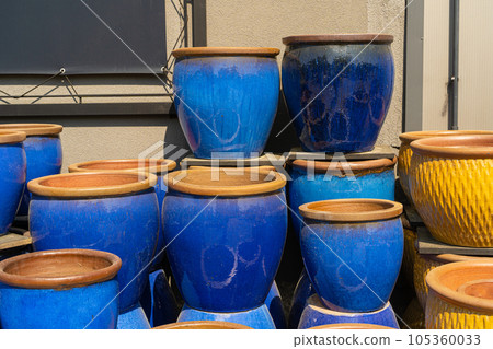 Color Flower Pots, New Ceramic Pottery, Various Clay Handicraft, Garden Vase, Decorative Flower Pots 105360033