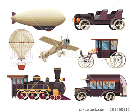 Vintage Passenger Carriage Set 105360111