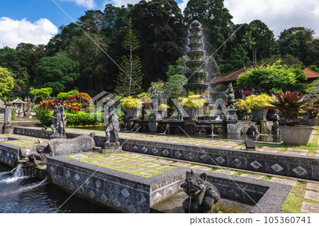 Tirta Gangga, a former royal palace in eastern Bali, Indonesia 105360741