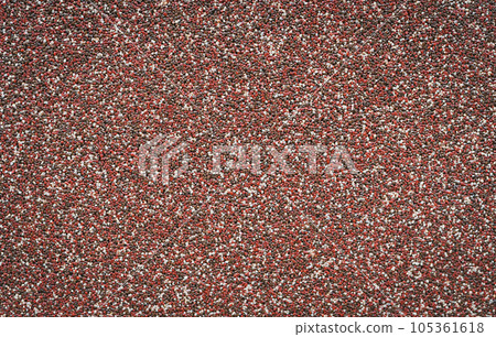 Mosaic Plaster Texture Background, Sand Stucco Pattern, Decorative Acrylic Wall with Copy Space 105361618