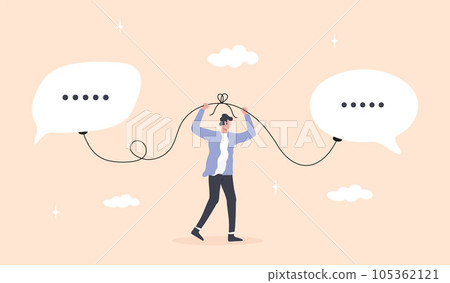 Solve of problems. Successful negotiations, understanding speech of interlocutor. 105362121