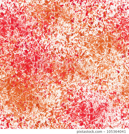 Watercolor seamless pattern of red abstract red and orange foliage 105364041