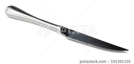 Stainless cutlery knife isolated on white background Stainless cutlery knife isolated on white background 105365105