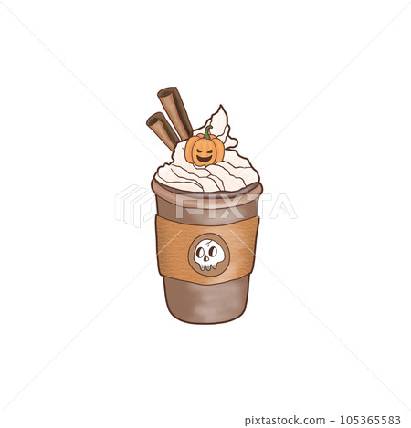 halloween decoration coffee halloween decoration coffee 105365583