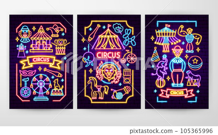 Circus Flyer Concepts Circus Flyer Concepts 105365996