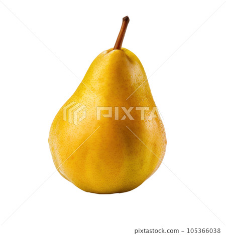 Fresh tasty pear isolated 105366038
