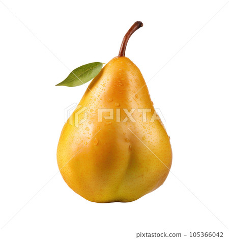 Fresh tasty pear isolated 105366042