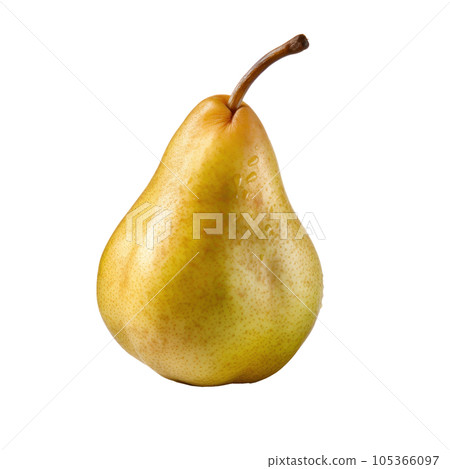 Fresh tasty pear isolated 105366097