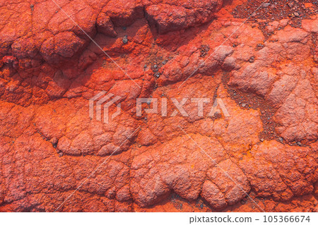 Colorful pattern in the rock. Natural background 105366674