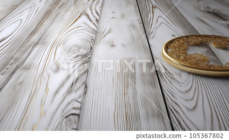 background with natural expensive wood and gold background with natural expensive wood and gold 105367802