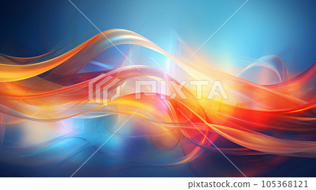 saturated color bioluminescent abstract professional background with saturated colors 8k 105368121