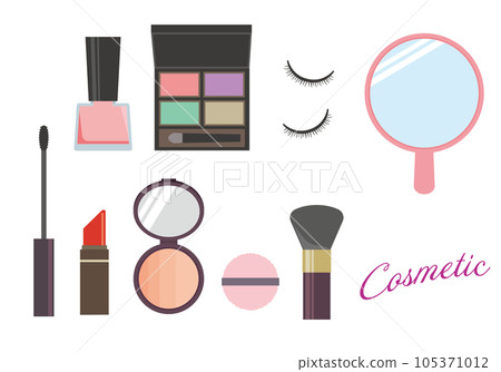 化妝品插圖集 105371012