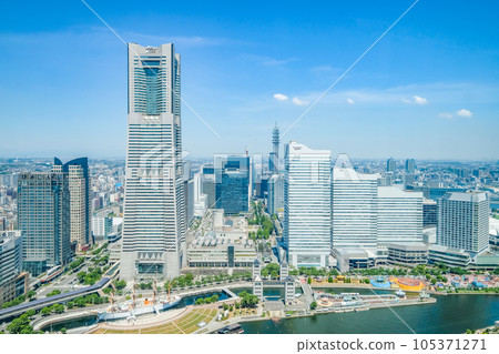 Cityscape of Minato Mirai, Yokohama City, Kanagawa Prefecture Cityscape of Minato Mirai, Yokohama City, Kanagawa Prefecture 105371271