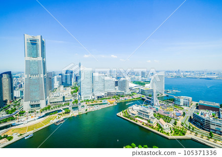 Cityscape of Minato Mirai, Yokohama City, Kanagawa Prefecture 105371336