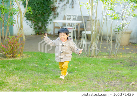 Children's garden winter Children's garden winter 105371429