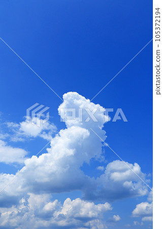 夏季天空積雨雲 105372194
