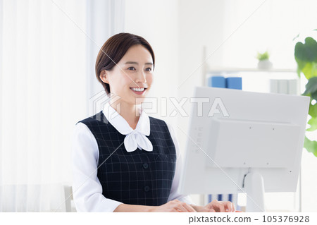 醫療醫療文員肖像 105376928