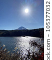 Mount Fuji and Lake 105377032