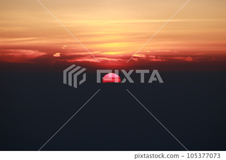 富士山日出 富士山日出 105377073