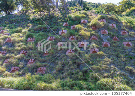 Anchors for landslide prevention on steep slopes Anchors for landslide prevention on steep slopes 105377404