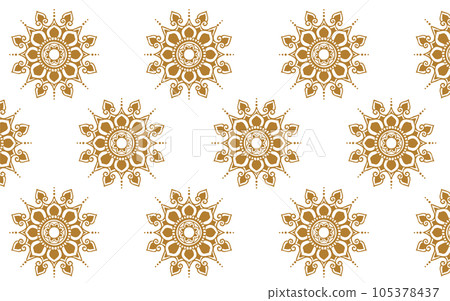 ethnic pattern background 105378437