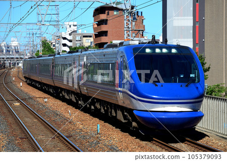 5 HOT7000 Limited Express Super Hakuto running on the Tokaido Line 105379093