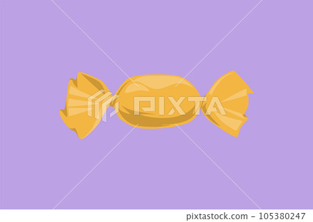 Character flat drawing stylized candy in... - Stock Illustration ...