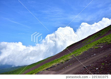 富士山路線 吉田線 6 至 7 站風景 攀登富士山 105381075