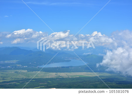 Mt.Fuji Trail Yoshida Route 6th to 7th Station Scenery Climbing Mt.Fuji Mt.Fuji Trail Yoshida Route 6th to 7th Station Scenery Climbing Mt.Fuji 105381076