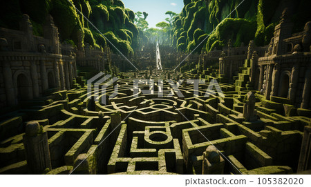 迷宮般的古城 迷宮般的古城 105382020