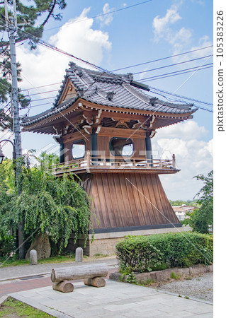 神戶市的有馬溫泉。溫泉寺鐘樓 105383226