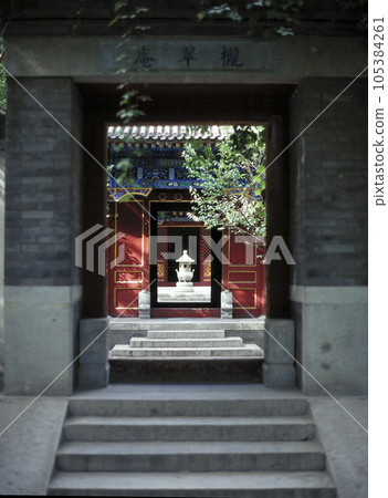 Traditional Chinese architecture building in Beijing Taikan Garden Ryusuian Traditional Chinese architecture building in Beijing Taikan Garden Ryusuian 105384261