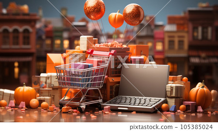 網上商店的圖像 網上商店的圖像 105385024