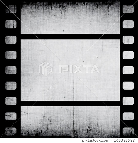 old movie filmstrip old movie filmstrip 105385588