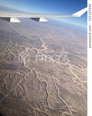 Egypt seen from the plane 2 105385694