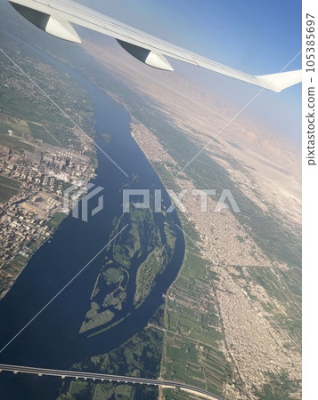 Egypt seen from the plane 5 105385697