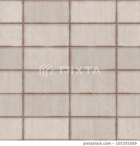 White brick seamless texture. White-grey aged brickwork background. 3d rendering digital illustration. White brick seamless texture. White-grey aged brickwork background. 3d rendering digital illustration. 105385889