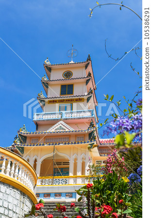 Cao Dai Temple of Da Lat Cao Dai Temple of Da Lat 105386291