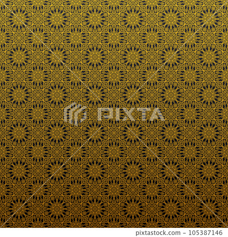 Background with decorative traditional floral ornament. Vector illustration. Background with decorative traditional floral ornament. Vector illustration. 105387146